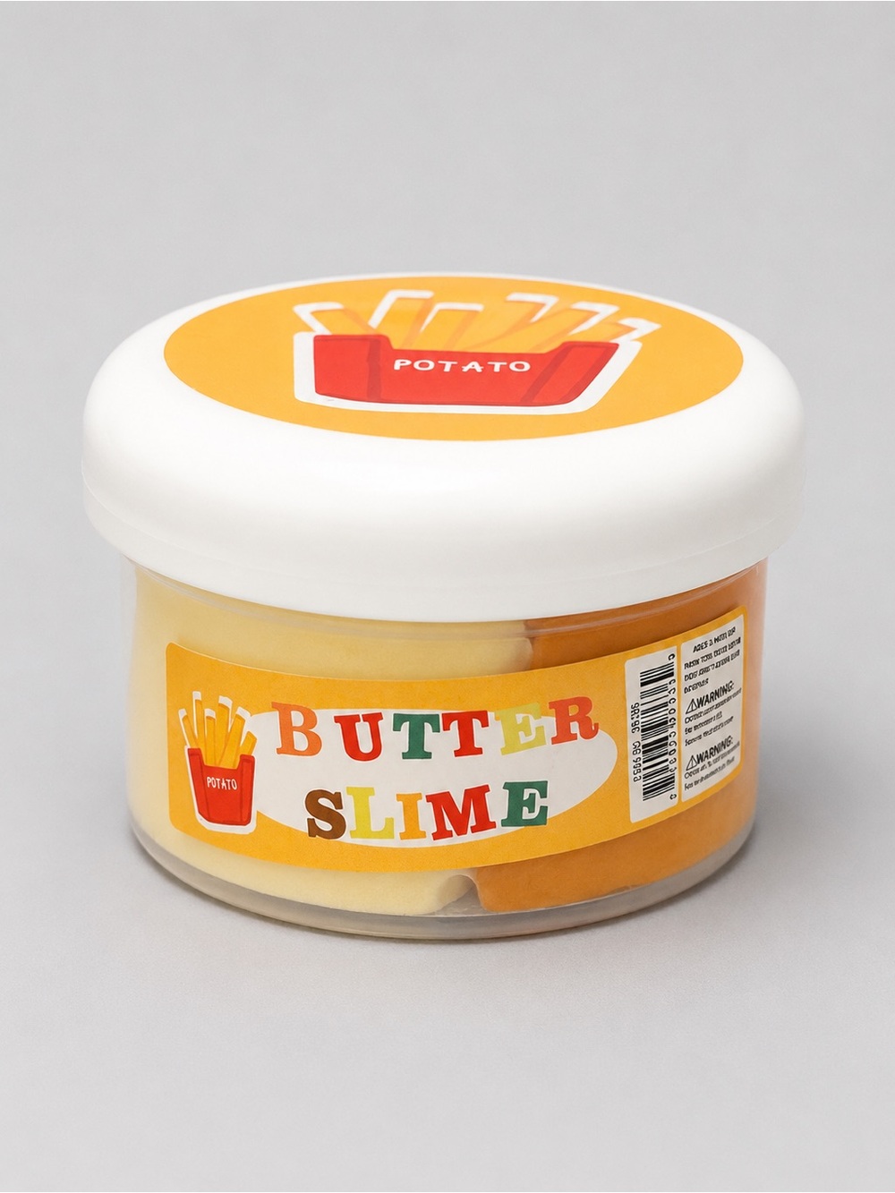 Potato Fries Butter Slime – Soft Stretchy Slime Toy | Brand New